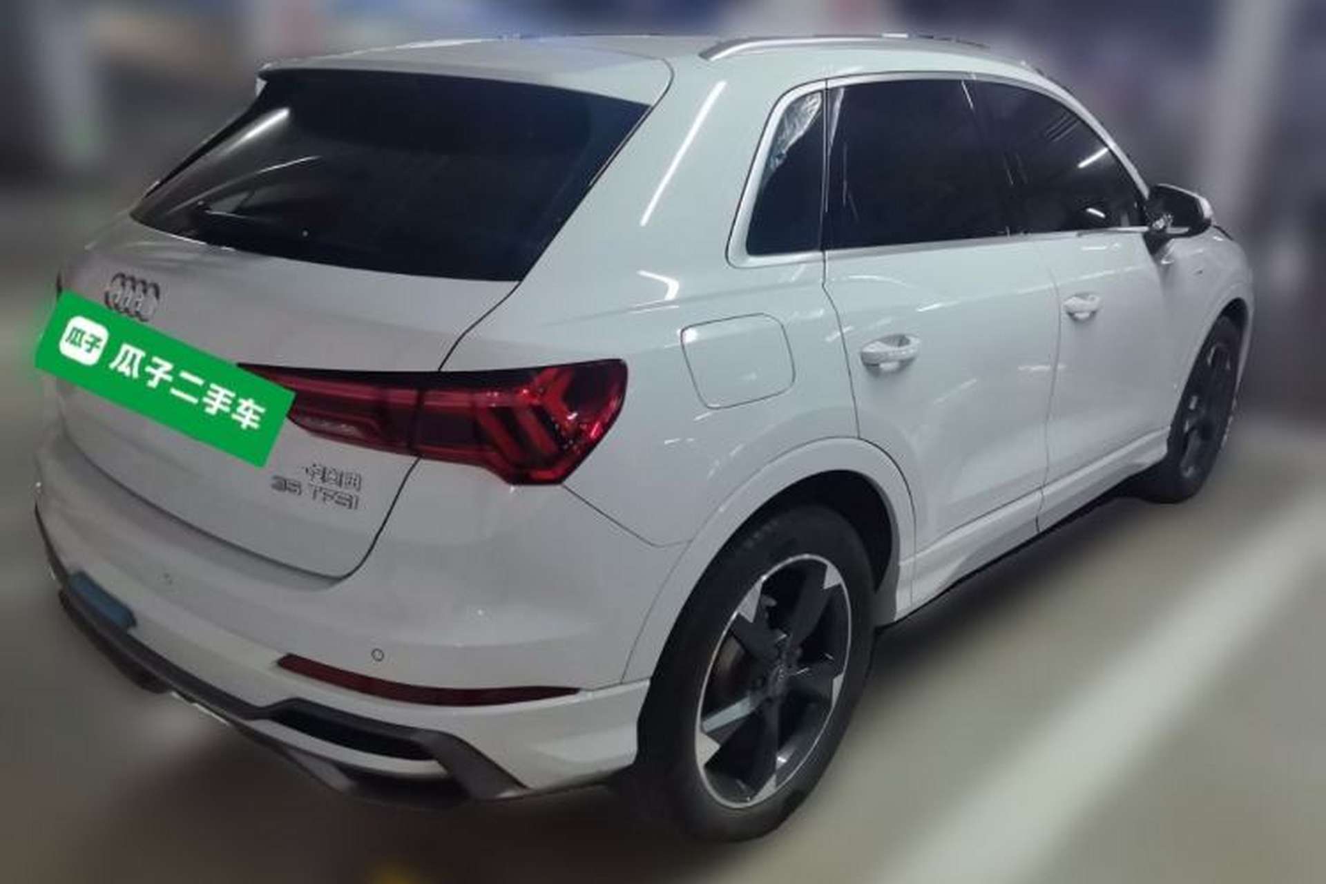 Used Audi Q3 2020 35 TFSI Fashion Dynamic Model Rear Right 45 Deg