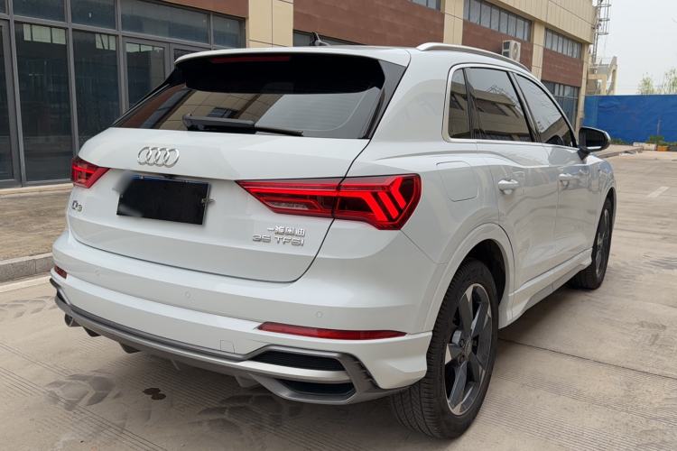 Used Audi Q3 2020 35 TFSI Fashion Dynamic Model Rear Right 45 Deg