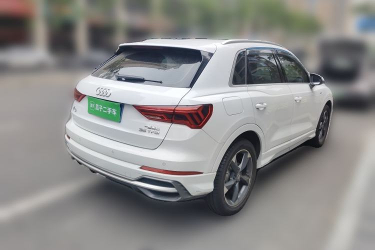 Used Audi Q3 2020 35 TFSI Fashion Dynamic Model Rear Right 45 Deg