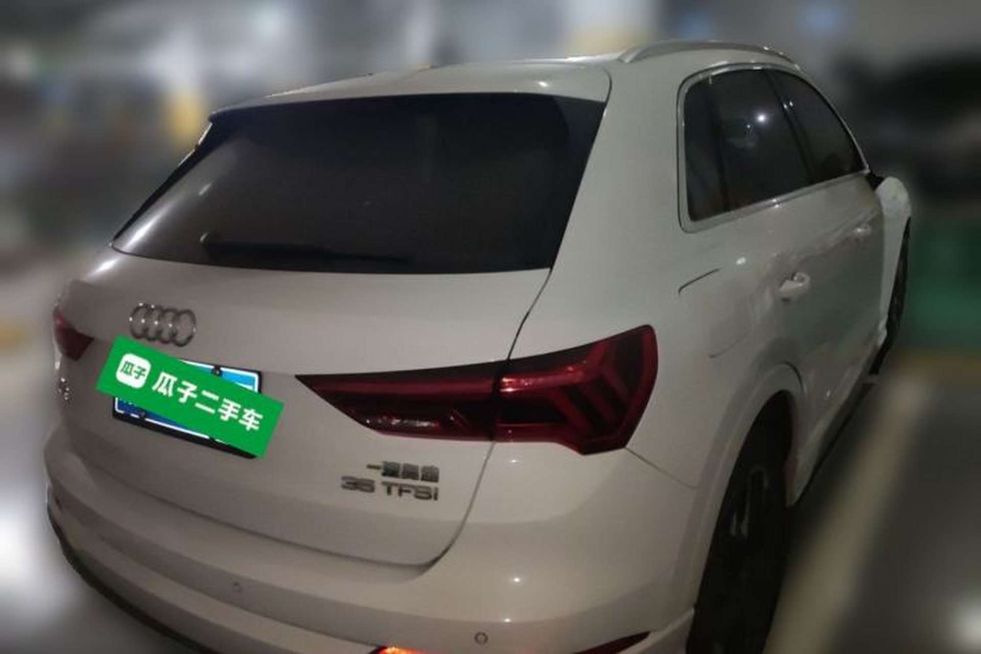 Used Audi Q3 2020 35 TFSI Fashion Dynamic Model Rear Right 45 Deg