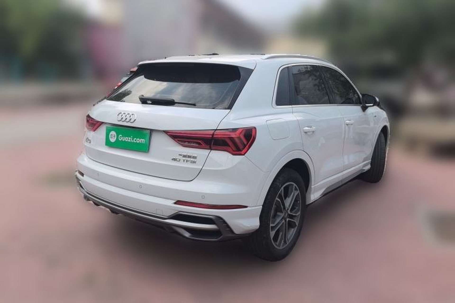 Used Audi Q3 2020 40 TFSI Fashion Dynamic Model Rear Right 45 Deg