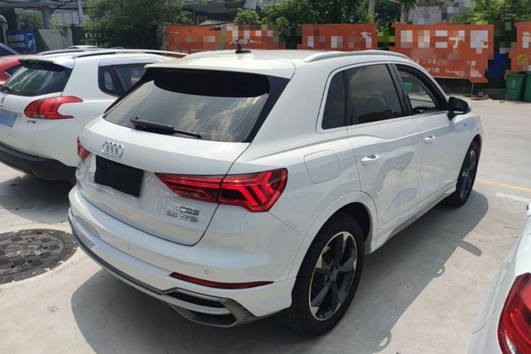 Used Audi Q3 2020 35 TFSI Fashion Dynamic Model Rear Right 45 Deg