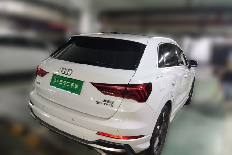 Used Audi Q3 2020 35 TFSI Fashion Dynamic Model Rear Right 45 Deg