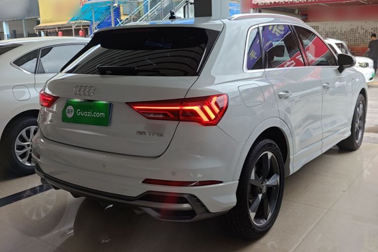 Used Audi Q3 2020 35 TFSI Fashion Dynamic Model Rear Right 45 Deg