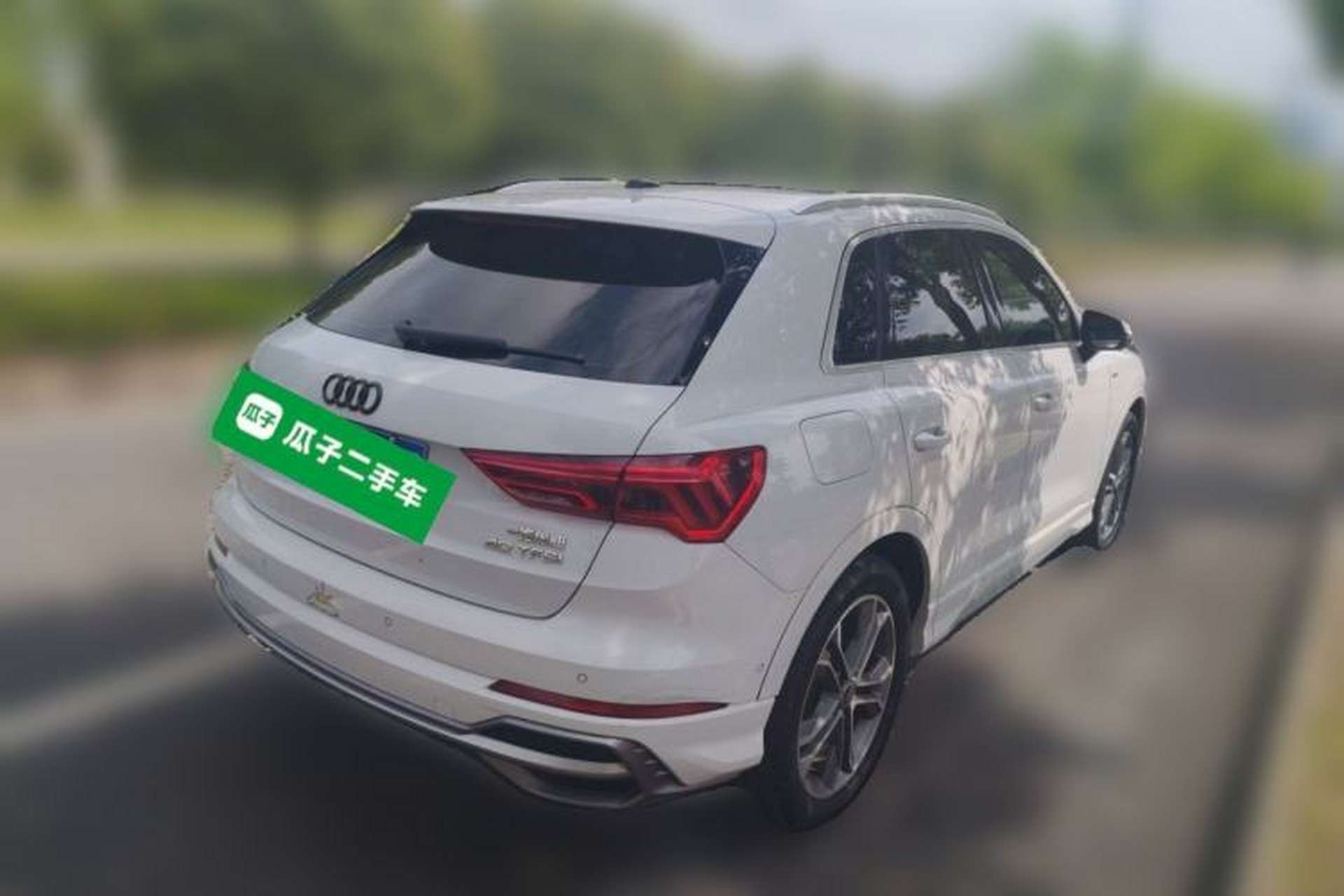 Used Audi Q3 2020 40 TFSI Fashion Dynamic Model Rear Right 45 Deg