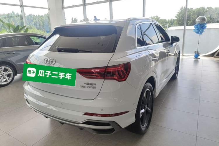 Used Audi Q3 2020 35 TFSI Fashion Dynamic Model Rear Right 45 Deg