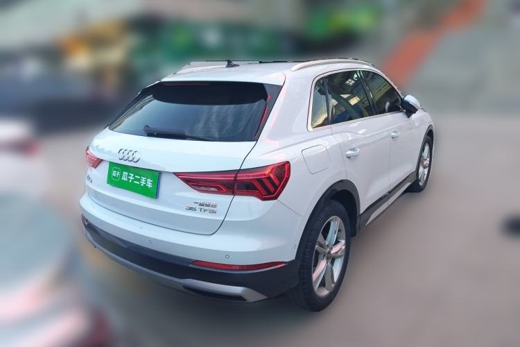 Used Audi Q3 2020 35 TFSI Fashionable and Elegant Model Rear Right 45 Deg