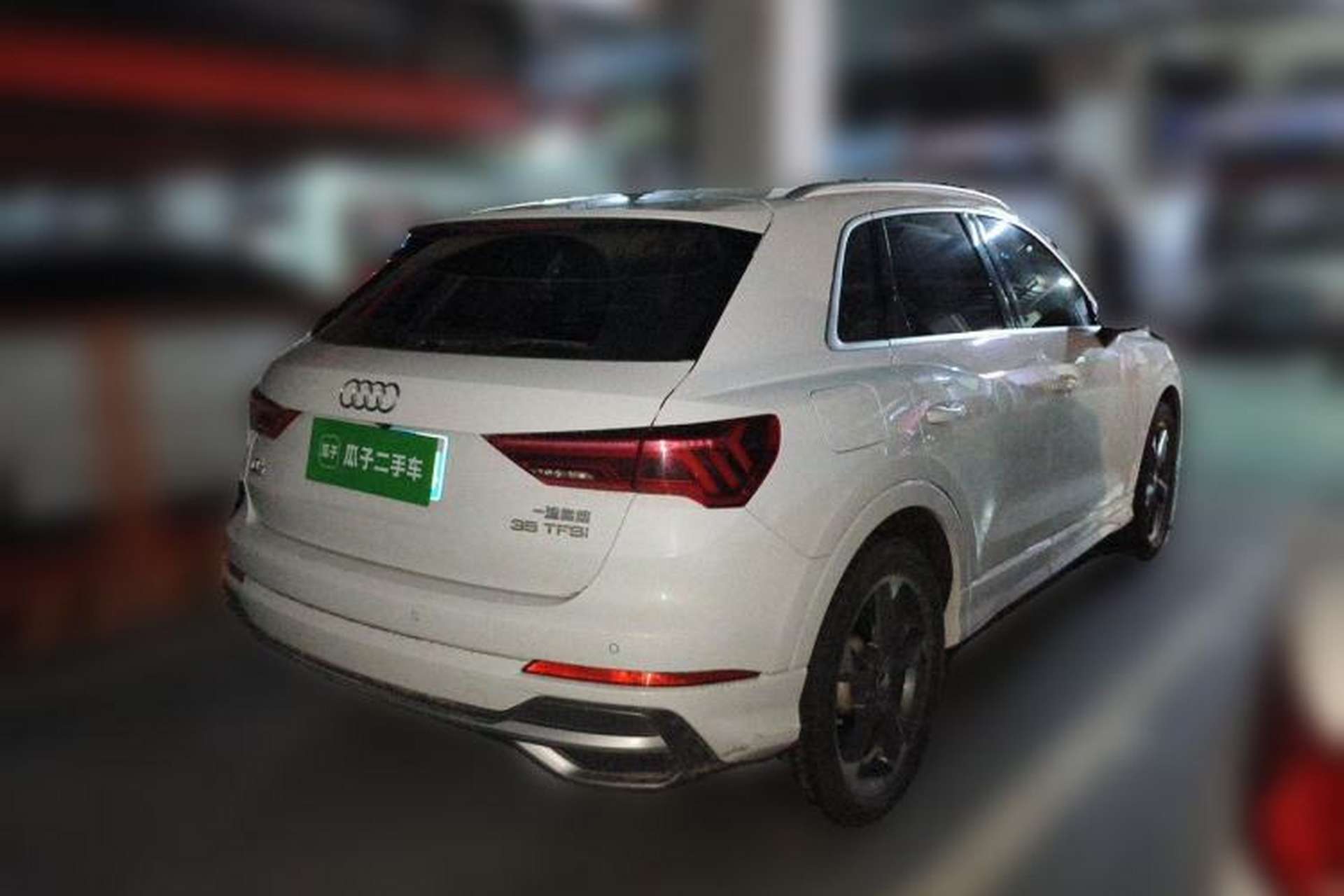Used Audi Q3 2020 35 TFSI Fashion Dynamic Model Rear Right 45 Deg