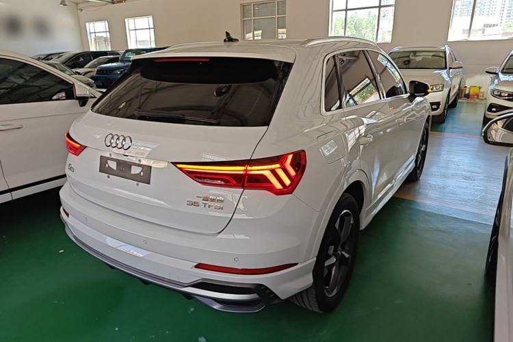 Used Audi Q3 2020 35 TFSI Fashion Dynamic Model Rear Right 45 Deg
