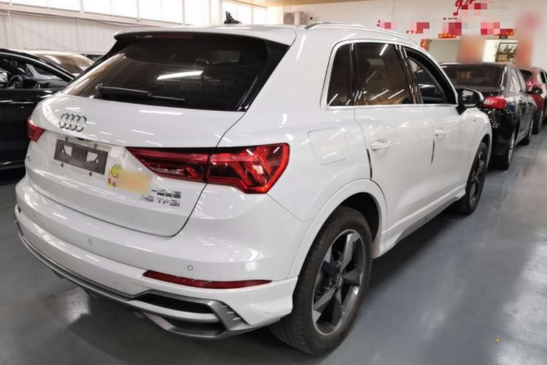 Used Audi Q3 2020 35 TFSI Fashion Dynamic Model Rear Right 45 Deg