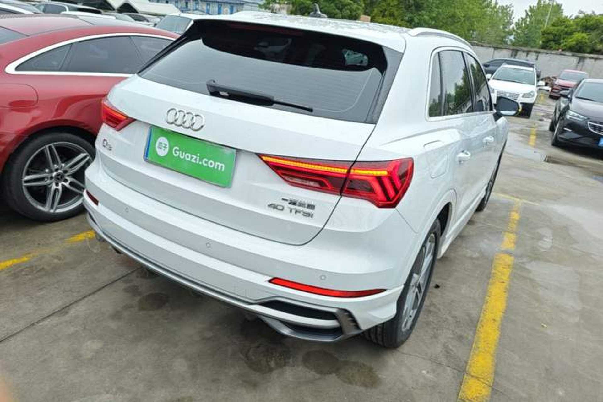 Used Audi Q3 2020 40 TFSI Fashion Dynamic Model Rear Right 45 Deg