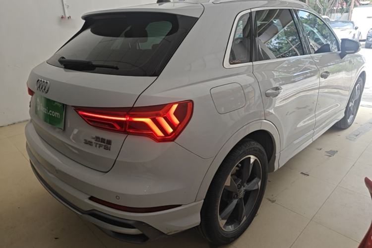 Used Audi Q3 2020 35 TFSI Fashion Dynamic Model Rear Right 45 Deg