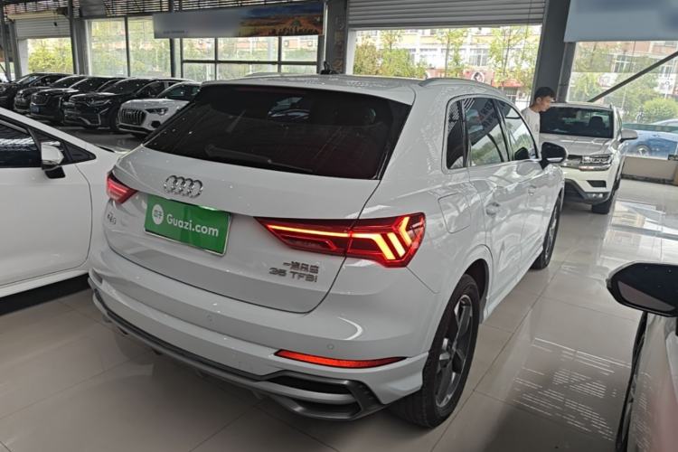 Used Audi Q3 2020 35 TFSI Fashion Dynamic Model Rear Right 45 Deg
