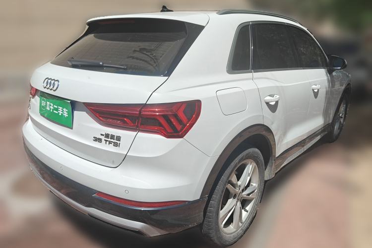Used Audi Q3 2020 35 TFSI Fashionable and Elegant Model Rear Right 45 Deg