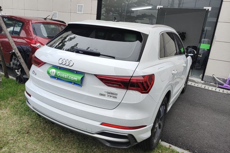 Used Audi Q3 2020 35 TFSI Fashion Dynamic Model Rear Right 45 Deg