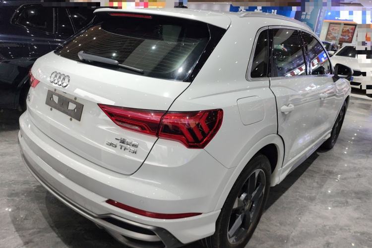 Used Audi Q3 2020 35 TFSI Fashion Dynamic Model Rear Right 45 Deg