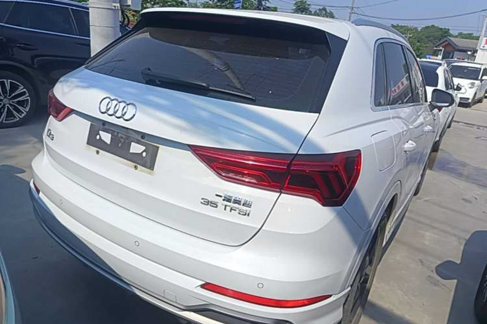 Used Audi Q3 2020 35 TFSI Fashion Dynamic Model Rear Right 45 Deg