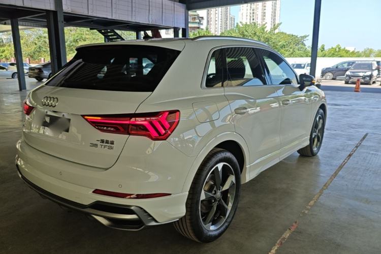 Used Audi Q3 2020 35 TFSI Fashion Dynamic Model Rear Right 45 Deg