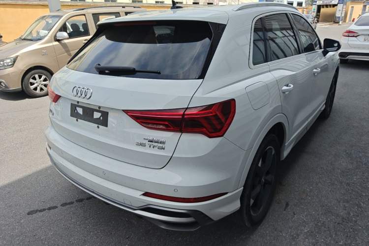 Used Audi Q3 2020 35 TFSI Fashion Dynamic Model Rear Right 45 Deg