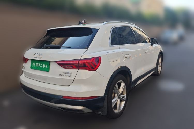 Used Audi Q3 2020 35 TFSI Fashionable and Elegant Model Rear Right 45 Deg