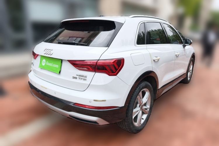 Used Audi Q3 2020 35 TFSI Fashionable and Elegant Model Rear Right 45 Deg