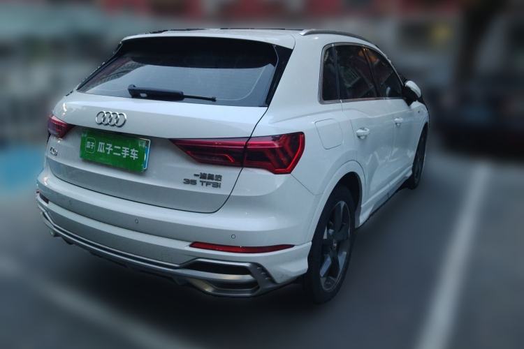 Used Audi Q3 2020 35 TFSI Fashion Dynamic Model Rear Right 45 Deg
