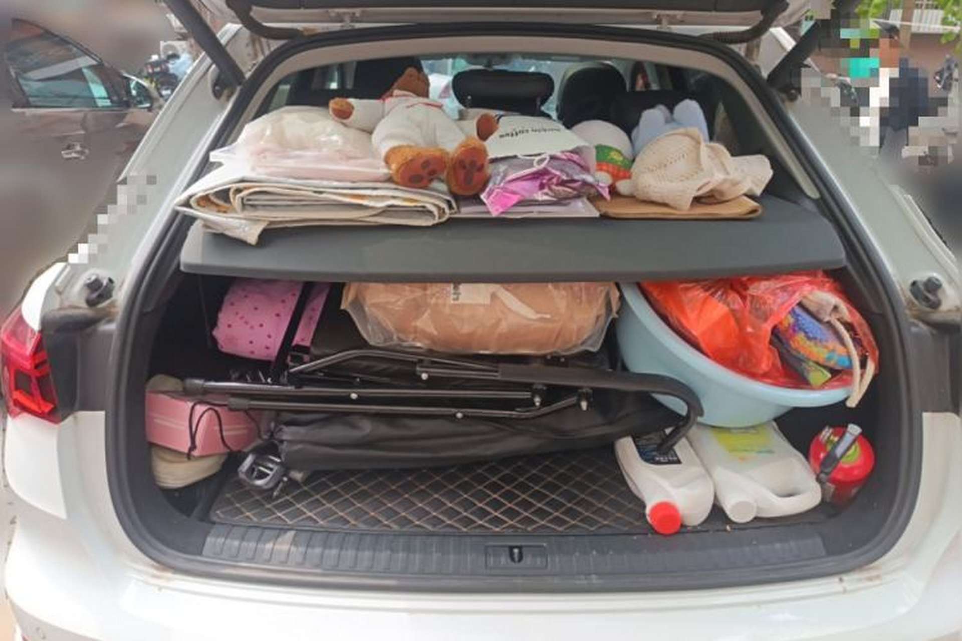 Used Audi Q3 2020 40 TFSI Fashion Dynamic Model Trunk