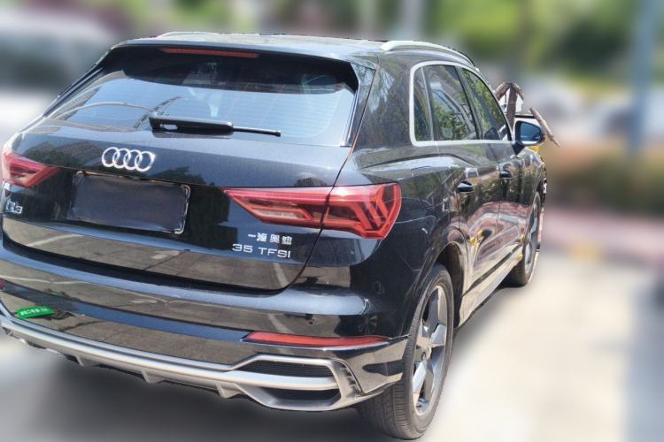 Used Audi Q3 2021 35 TFSI Fashion Dynamic Model Rear Right 45 Deg