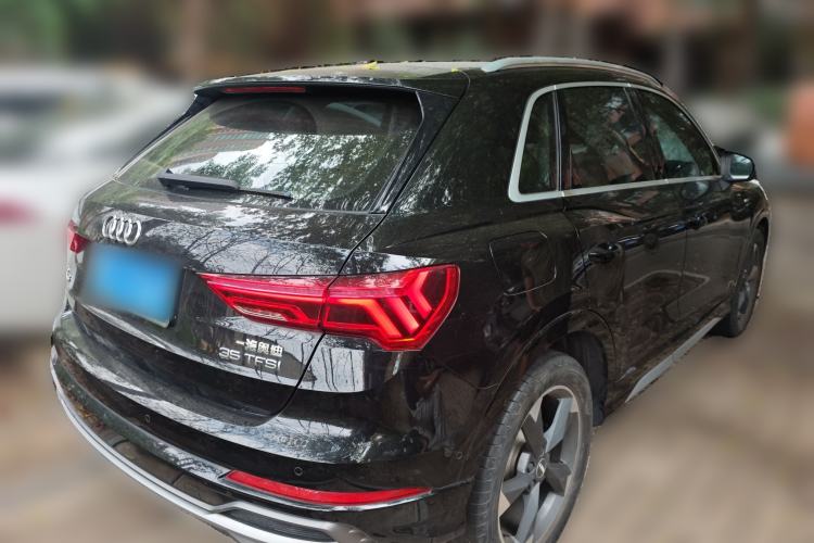 Used Audi Q3 2021 35 TFSI Fashion Dynamic Model Rear Right 45 Deg