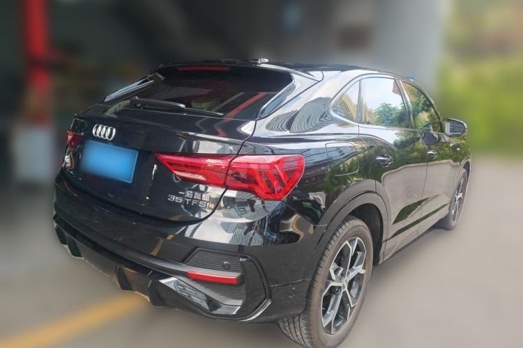 Used Audi Q3 2021 35 TFSI Fashionable and Elegant Model Rear Right 45 Deg