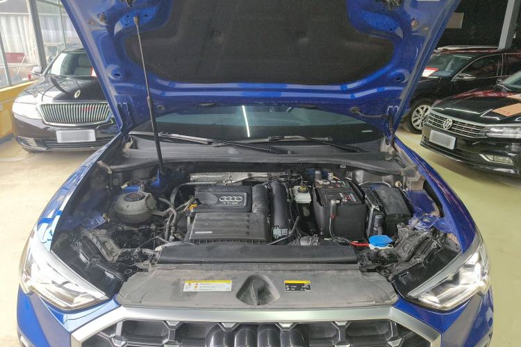 Used Audi Q3 2021 35 TFSI Progressive Dynamic Edition Engine Bay