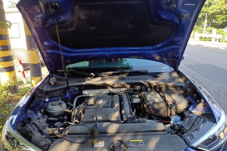 Used Audi Q3 2021 35 TFSI Progressive Dynamic Edition Engine Bay