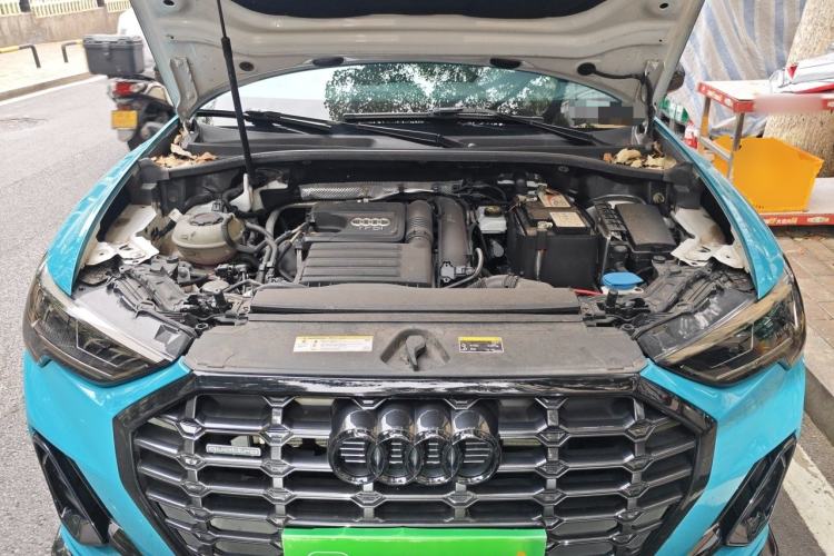 Used Audi Q3 2021 35 TFSI Fashion Dynamic Model Engine Bay