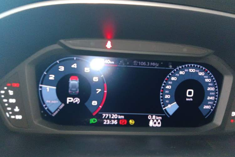 Used Audi Q3 2021 35 TFSI Fashionable and Elegant Model Instrument Cluster