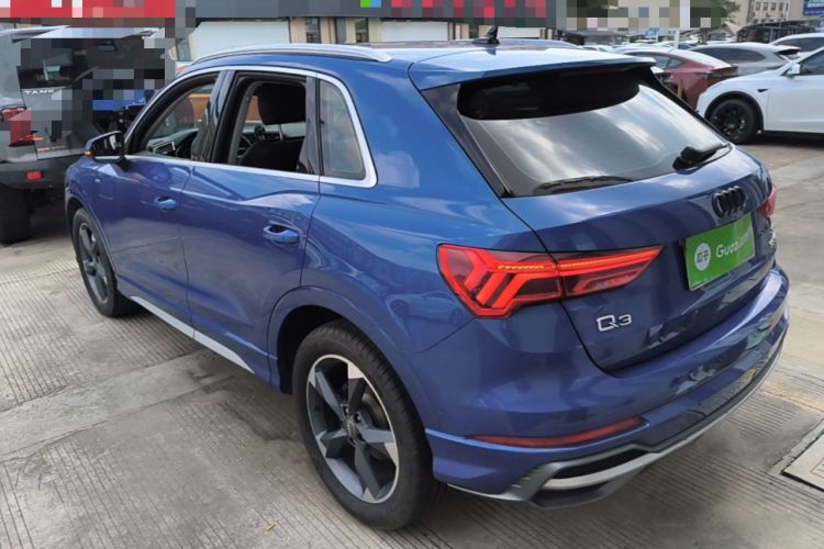 Used Audi Q3 2021 35 TFSI Fashion Dynamic Model Rear Left 45 Deg