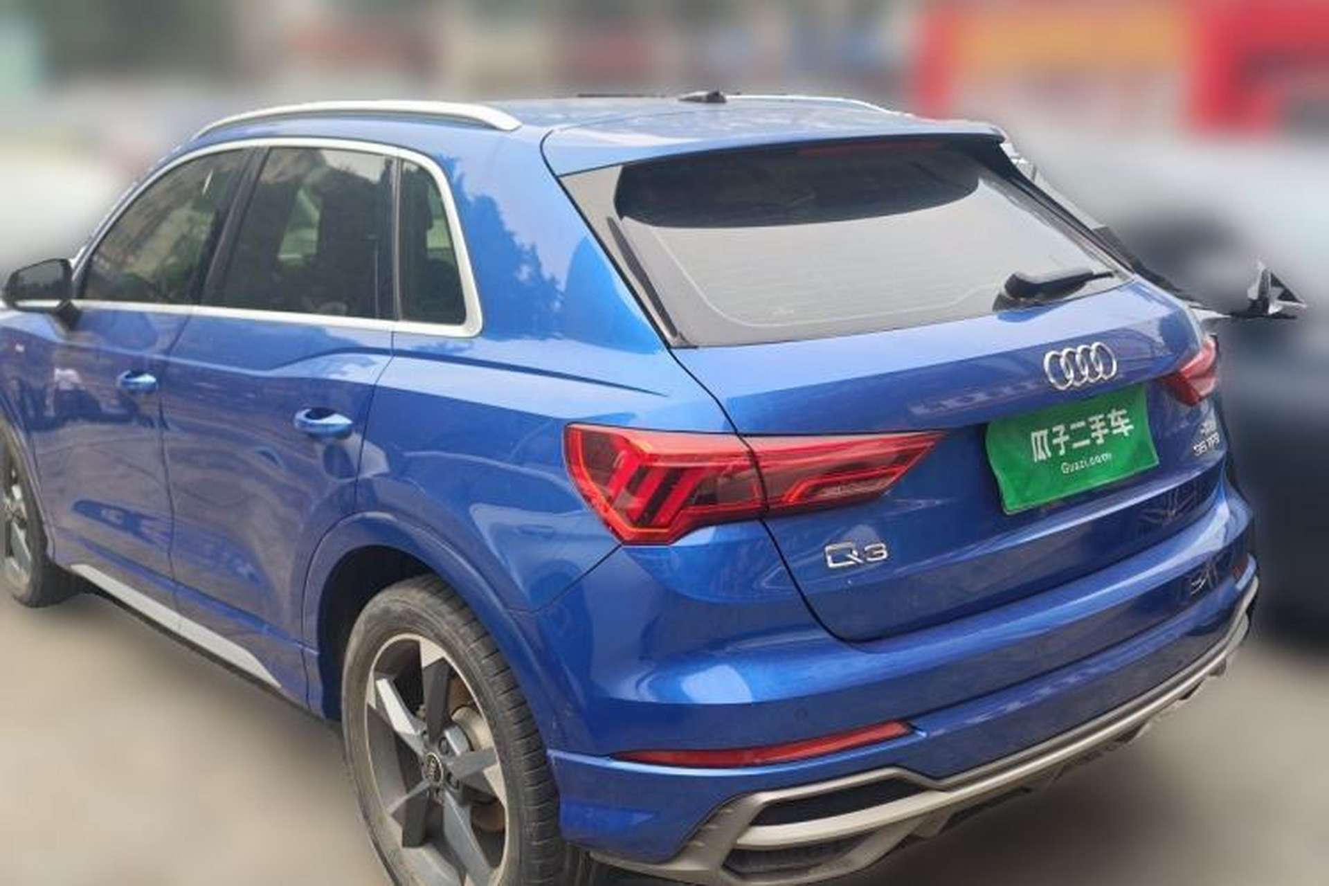 Used Audi Q3 2021 35 TFSI Progressive Dynamic Edition Rear Left 45 Deg