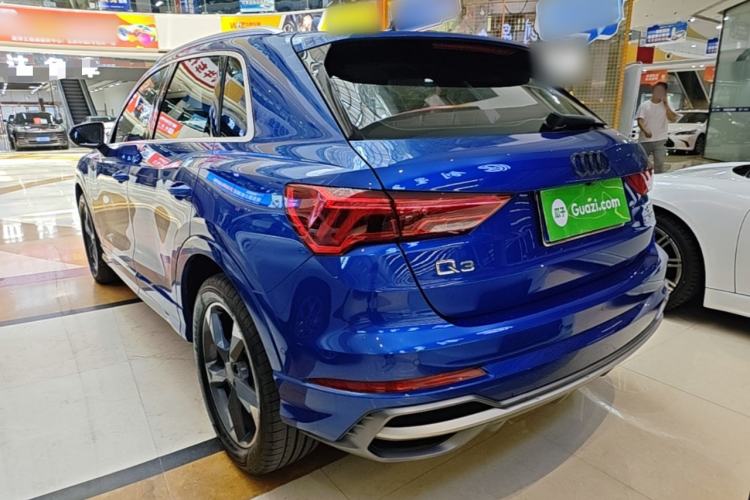 Used Audi Q3 2021 35 TFSI Fashion Dynamic Model Rear Left 45 Deg