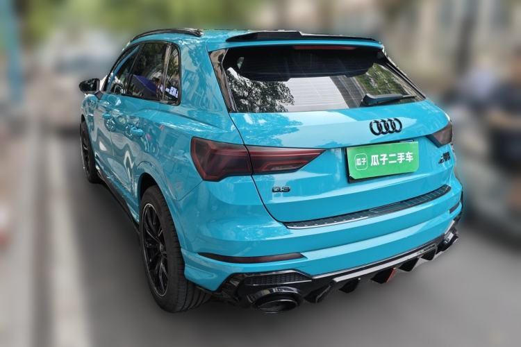 Used Audi Q3 2021 35 TFSI Fashion Dynamic Model Rear Left 45 Deg