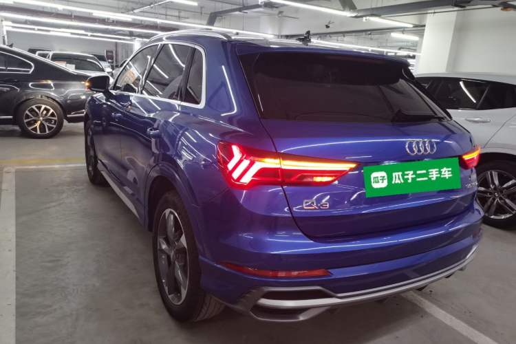 Used Audi Q3 2021 35 TFSI Fashion Dynamic Model Rear Left 45 Deg