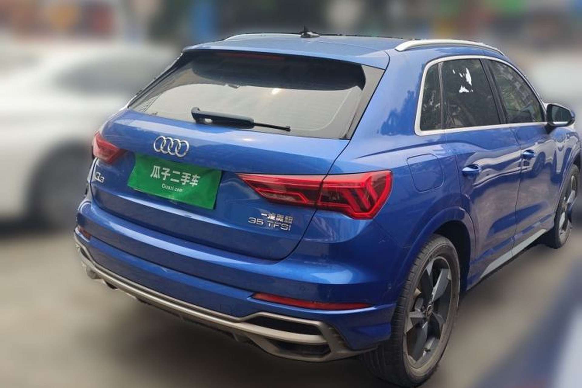 Used Audi Q3 2021 35 TFSI Progressive Dynamic Edition Rear Right 45 Deg