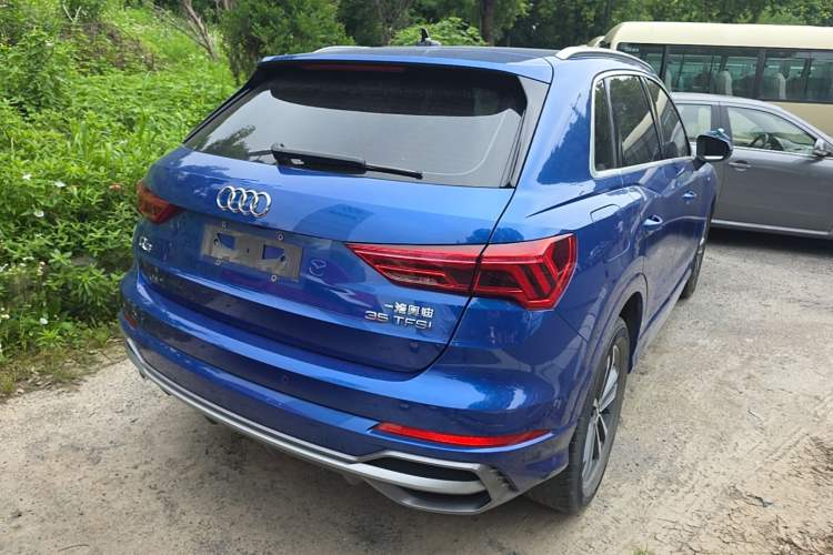 Used Audi Q3 2021 35 TFSI Progressive Dynamic Edition Rear Right 45 Deg