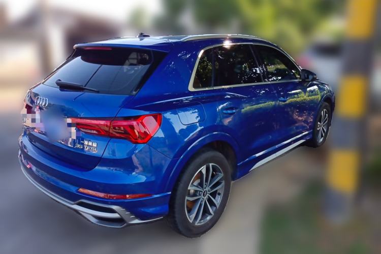 Used Audi Q3 2021 35 TFSI Progressive Dynamic Edition Rear Right 45 Deg