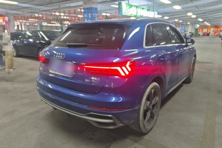 Used Audi Q3 2021 35 TFSI Fashion Dynamic Model Rear Right 45 Deg