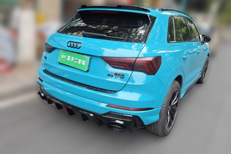 Used Audi Q3 2021 35 TFSI Fashion Dynamic Model Rear Right 45 Deg