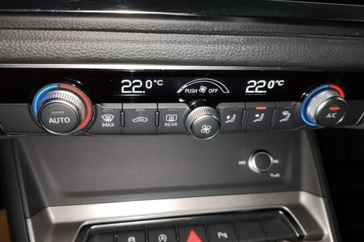 Used Audi Q3 2021 35 TFSI Progressive Dynamic Edition Audio And AC Panel