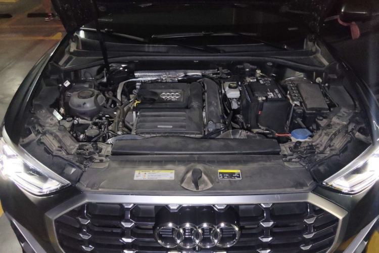 Used Audi Q3 2021 35 TFSI Progressive Dynamic Edition Engine Bay