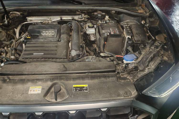 Used Audi Q3 2021 35 TFSI Progressive Dynamic Edition Engine Bay Left