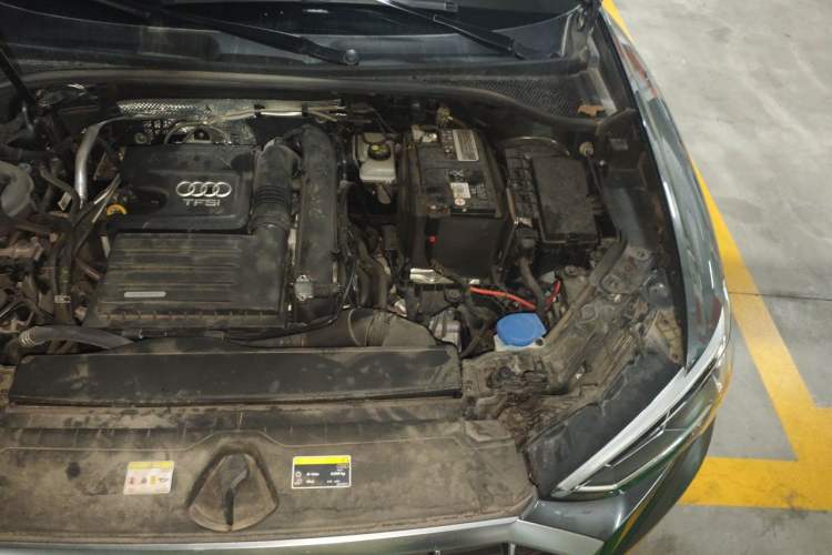 Used Audi Q3 2021 35 TFSI Fashionable and Elegant Model Engine Bay Left