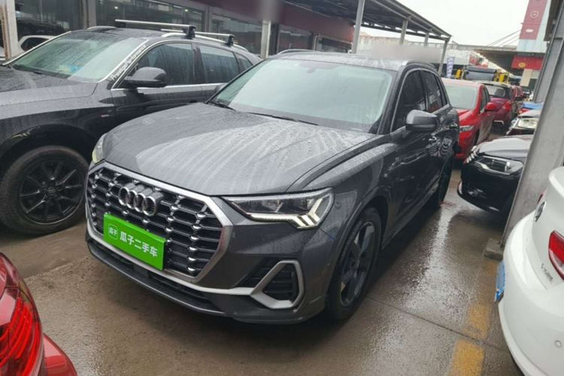 Used Audi Q3 2021 35 TFSI Fashion Dynamic Model Front Left 45 Deg