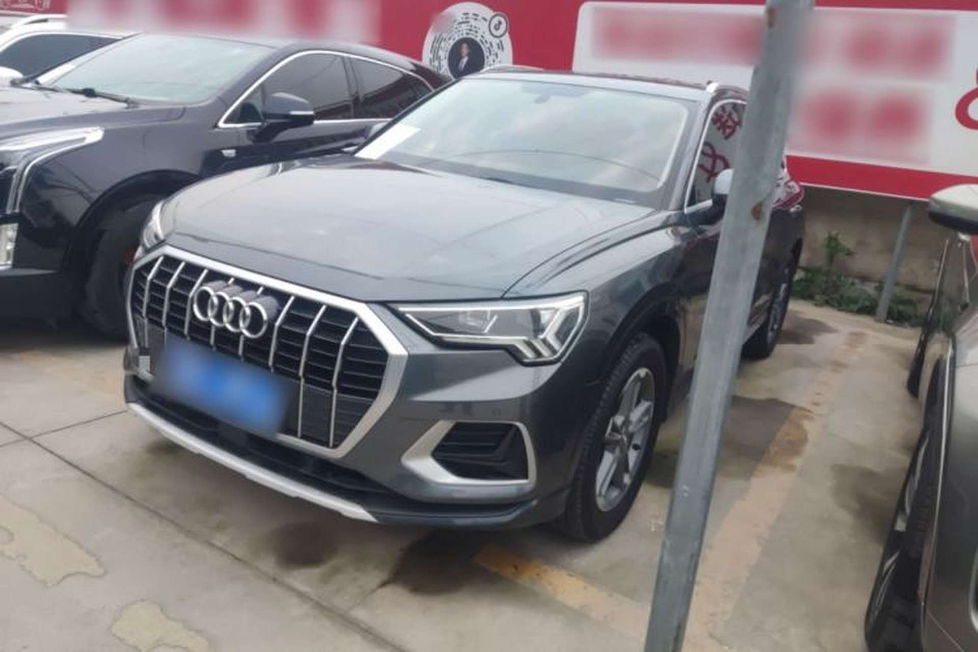 Used Audi Q3 2021 35 TFSI Advanced Style Edition Front Left 45 Deg